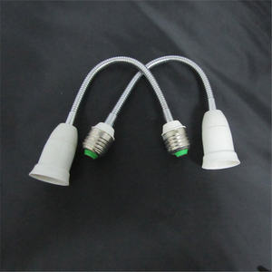 E27 douille de lampe <span class=keywords><strong>adaptateur</strong></span> de support de lumière convertisseur d'ampoule à l'extension e26 extension réglable <span class=keywords><strong>e14</strong></span> led base de prise en plastique flexible - Product Image 5