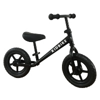 Vélo Enfant Monovitesse 12 Pouces à Cadre Acier avec Pneus Gonflables, Sans Frein, Selle Réglable pour Fille et Garçon - Meilleure Vente