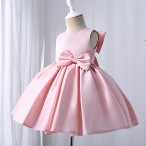 Robe de Soirée pour Enfants de 2 à 13 Ans, Vente en Gros, Robe de Princesse pour Bébé Fille avec Nœud, Tenue de Fête pour Enfants - Product Image 4