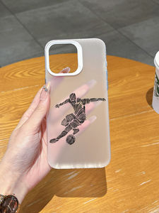<span class=keywords><strong>Coque</strong></span> de protection antichoc <span class=keywords><strong>transparente</strong></span> pour iPhone <span class=keywords><strong>avec</strong></span> motif de joueur de football en train de frapper, compatible <span class=keywords><strong>avec</strong></span> les modèles 17/16/15/14/13 ProMax - Product Image 2