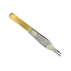 Pinces à pansements et à tissus standard 14 cm en acier inoxydable de haute qualité, pinces chirurgicales de dissection - Product Image 4