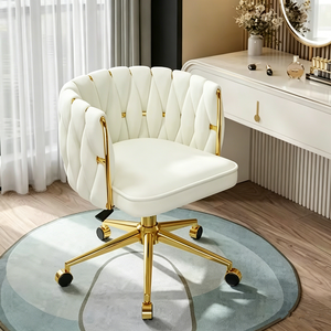 Professional Metal Pulley <b>Stool</b> Rotating Lifting Salon Master <b>Stool</b> for Cosmetic Hair Salons Modern Design Dressing <b>Stool</b> - Product Image 1