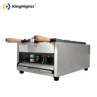 Gaufrier Électrique Professionnel Industriel Antiadhésif Commercial sur Mesure, pour Gaufres Pièces d'Or, pour Restaurant et Café
