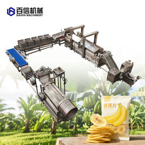 Línea de Producción de Chips de Plátano Semiautomática de Bajo Precio con Acero Inoxidable 304, Capacidad de 30-50KG/H, Diseño Duradero - Product Image 6