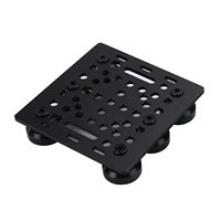 Kit de plaque de portique YouQi 2040 V avec roues POM solides en V 6 pièces pour profilés d'extrusion en aluminium à fente 2040 4040 V imprimante 3D CNC