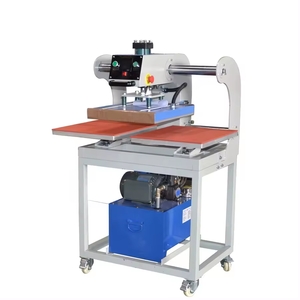 Lên trượt nhiệt thủy lực Báo Chí kép tự động 40x60 lá dập máy Jersey thăng hoa máy in với laser liên kết - Product Image 2