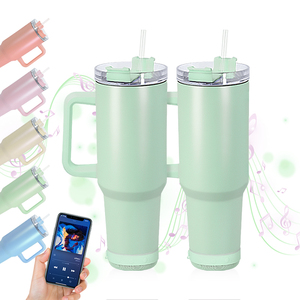 Miễn phí vận chuyển USA kho 15 cái/CTN agh 40oz Matte đầy màu sắc thăng hoa thẳng Loa Tumblers Wang - Product Image 1