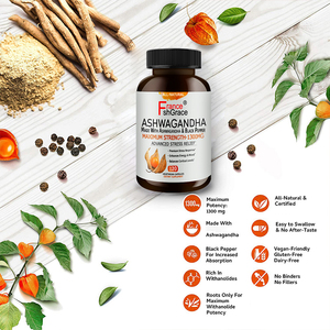 Ashwagandha Personalizada Shecome, Fabricante de Ashwagandha Extra Fuerte, Apoyo para el Estrés y el Estado de Ánimo, 120 Cápsulas Vegetarianas de Ashwagandha - Product Image 4