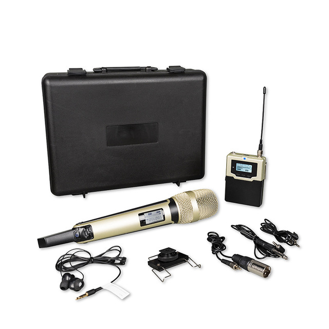 DSLR Camera & Camcorder Broadcast UHF Camera Wireless Transmitters and Receivers single channel microphone system
