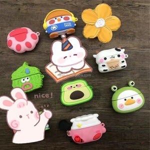 Custodia personalizzata 3D con Design OEM in gomma in Silicone per auricolari <span class=keywords><strong>Airpods</strong></span> 2 3 cover per cuffie Wireless per <span class=keywords><strong>Airpods</strong></span> Pro 2 - Product Image 1