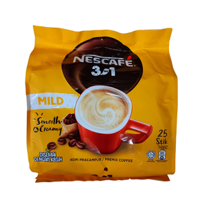 Vente en gros d'usine Tasty 3in1 Nes Cafe Mild 24 (25x18g) avec une texture laiteuse onctueuse et crémeuse - Product Image 3
