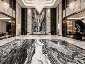 Losas de Mármol del Cáucaso, Mármol Moderno para Revestimiento de Paredes, Pavimento, Encimeras, Decoración de Interiores de Villas y Hoteles - Product Image 2