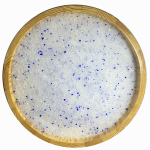 बेस्टट पर्यावरण के अनुकूल क्रिस्टल कैट लिटर सिलिका जेल कम धूल-मुक्त बड़े कण नीले/गुलाबी/लाल रंग - Product Image 3