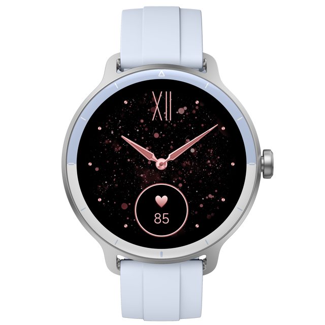 Kingsmart DR03 Smart Watch with 1.27-Inch TFT-LCD Display AI Voice Assistant Activity Tracker GPS IP68 Waterproof 290mAh Battery