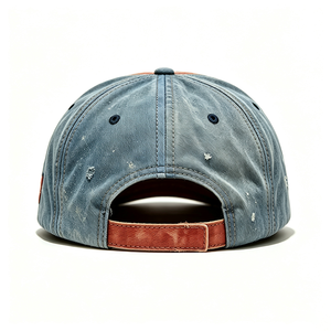 Gorra de Béisbol Vintage Lavada y Desgastada Estilo Dad Hat Unisex con Bordado Western Ridge Arch y Parche de Bandera de EE. UU., Visera Curva de Lona, Mágica - Product Image 6