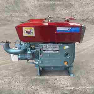 China Single Cylinder Big Fuel Tank 24HP Powerful Electric <b>Engine</b> Diesel ZS1115 - Product Image 1