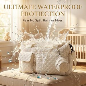 Sac à langer extra-large en tissu Oxford imperméable, avec compartiment à chaussures, poche pour biberon, fermeture éclair, sac tout-en-un pour <span class=keywords><strong>maman</strong></span> - Product Image 5