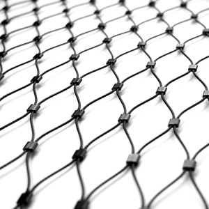 Grillage tissé sur mesure en acier inoxydable 304/316 pour garde-corps d'escalier, balustrade de pont, protection antichute de balcon et clôture de sécurité - Product Image 3