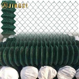 Rete per Recinzione a Maglie Metalliche Zincate <span class=keywords><strong>Maya</strong></span> Verde Ciclnica da 6ft/7ft/8ft per Bordi - Product Image 5