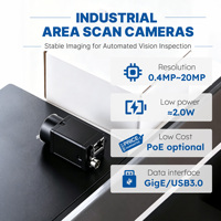 Cámara Industrial GigE de 0.4MP y Alta Velocidad con Obturador Global CMOS para Detección en Líneas de Producción de Alta Velocidad