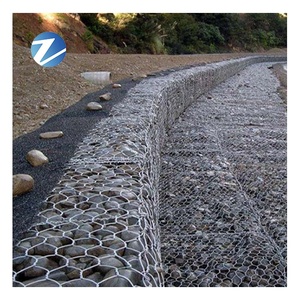 Mạ kẽm nặng <span class=keywords><strong>gabion</strong></span> Nệm <span class=keywords><strong>gabion</strong></span> lưới 200x100x30 để bảo vệ bờ sông - Product Image 5