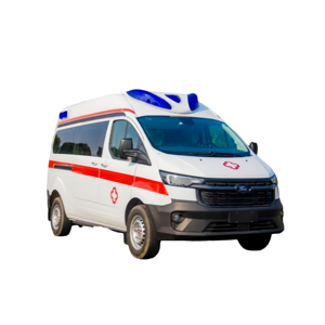 <span class=keywords><strong>Ambulance</strong></span> de haute qualité à toit surélevé, diesel, traction avant, véhicule de secours médical pour le transport d'urgence urbain - Product Image 1