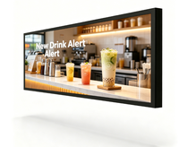 Écran LCD ultra-large multi-tailles pour affichage numérique en barre, idéal pour les menus de restaurant – Fabrication directe usine