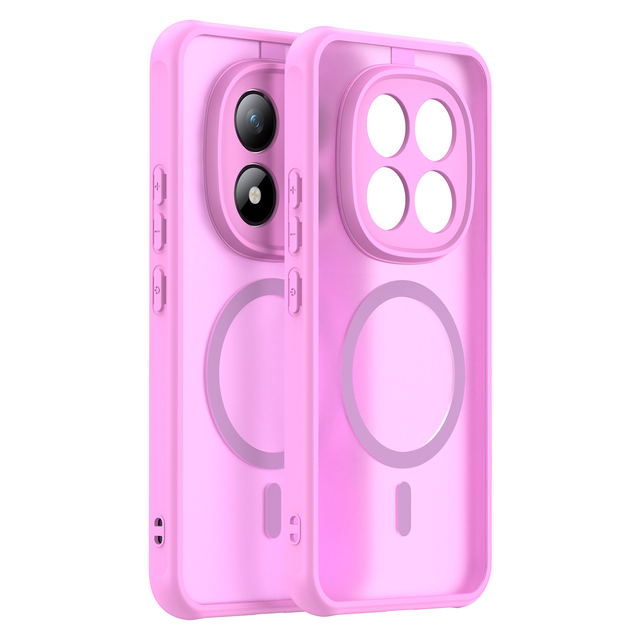Magnetic 2-in-1 Shockproof Phone Case for Redmi Note 15 Pro+ 5G Full-Body TPU Protective Cover with Anti-Scratch Design