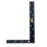 Outil de mesure pour menuiserie 300mm type L angle carré cadre en métal règle