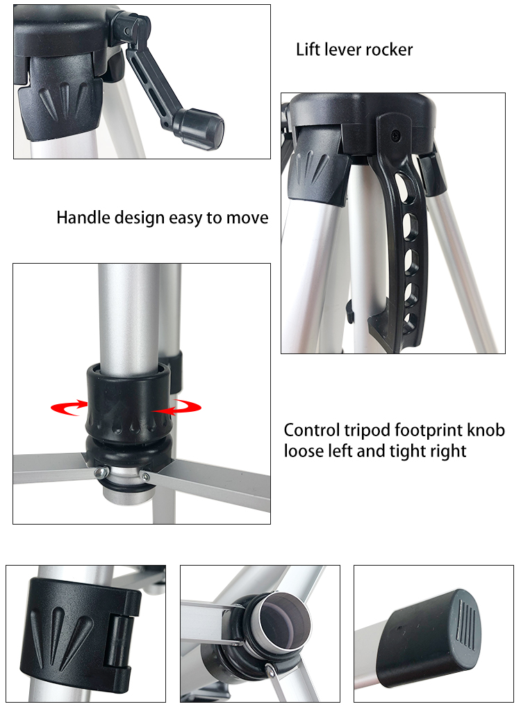 Universal Portable Easy rotation Foldable Outdoor Aluminum Projector Camera Equipment Live Bracket Holder Tripod Stand