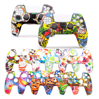 Boîtier coloré de haute qualité pour manette playstation 5, en caoutchouc, pour contrôleur, Joystick