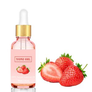 Lubrificante Naturale a Base Vegetale alla Fragola 30ml, Olio per l'Equilibrio del pH delle Parti Intime Femminili, Olio per il Climax Yoni - Product Image 3