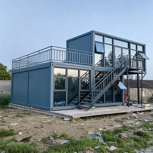 Maisons préfabriquées en conteneurs personnalisées en usine : Petites maisons modulaires démontables adaptées aux installations municipales - Product Image 1