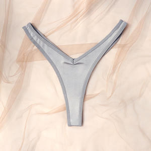 Wholesale Seamless Thong For Women Low Rise Stretchy <b>G</b>-<b>string</b> Everyday Wear Minimalist Underwear Comfortable Sexy Women <b>Panties</b> - Product Image 4