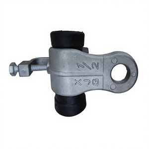 Pince de suspension pour câble de type XJG, corps en alliage d'aluminium avec isolation en caoutchouc - Product Image 1
