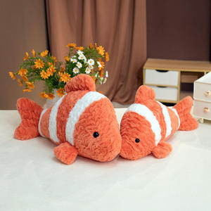 Peluche Personalizzato Morbido e Carino a Forma di Pesce Pagliaccio, Giocattolo di Comfort <span class=keywords><strong>per</strong></span> Bambini - Product Image 6