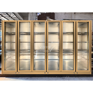 Armoire à vin moderne de luxe à lumière LED Stockage à température et humidité contrôlées pour le vin rouge et blanc Vitrine à vin de luxe moderne - Product Image 2