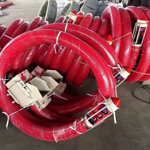 Tuyau spiralé pour machine d'aspiration de céréales 6-30 tonnes, vis sans fin, convoyeur de granulés, aliments, farine, ciment, sable, sciure de bois 100mm 120mm 160mm 180mm - Product Image 4