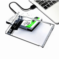 10Gbps USB3.2 Gen2 2.5 "SATA HDD alat penutup bebas Tipe C SSD Casing eksternal Hard Disk Drive kotak Casing dibuat bahan plastik