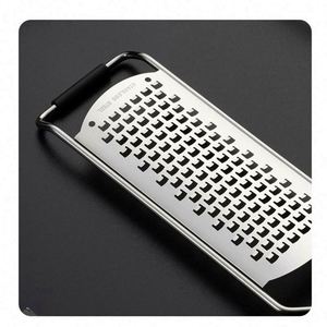 Razor-Sharp <b>Kitchen</b> <b>Gadgets</b> with Plastic Handle Stainless Steel Ginger Lemon Zester and Parmesan Cheese Grater for Vegetables - Product Image 2