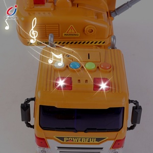 Chengji quy mô 1/14 RC xe tải chơi thiết lập <span class=keywords><strong>2</strong></span>.4GHz 4CH điều khiển từ xa cần cẩu xe đồ chơi RC kỹ thuật xe tải với âm thanh ánh sáng - Product Image 3