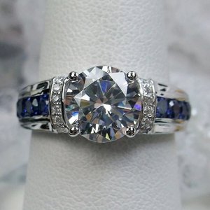 Anello Geometrico Unisex Elegante Stile Coppia alla Moda Gioiello per Uso Quotidiano e Feste Regalo - Product Image 3