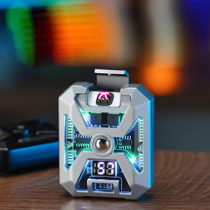 ไฟแช็คแบบชาร์จ USB ได้ พร้อมไฟฉายแบบ ARC PULSE สองหัว ไม่มีเปลวไฟ ไฟแช็คสูบบุหรี่สุดหรู ช่องชาร์จแบบ Type-C - Product Image 5