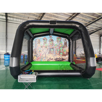 Karry Commercial Stand de Tir Gonflable IPS Interactif pour Jeu de Tir, Cible Sportive en PVC Portable pour Fêtes Intérieures et Extérieures