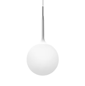 Zeal Lighting, candelabro redondo moderno, último diseño, luz colgante de cristal blanco leche para el hogar, interruptor de hierro, Control, fuente de alimentación de CA - Product Image 2