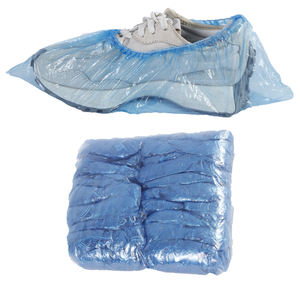 ผ้าคลุมรองเท้านิรภัยทำจาก PE แบบใช้แล้วทิ้งป้องกันการลื่นแบรนด์ Aoya สีขาว/น้ำเงินออกแบบได้ตามต้องการ - Product Image 1