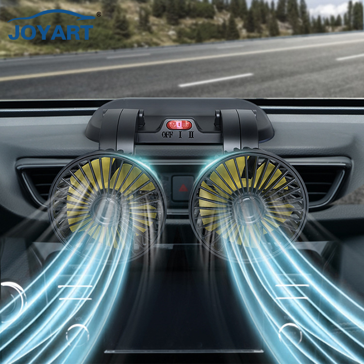 12V 24V Dual Car Fans Air