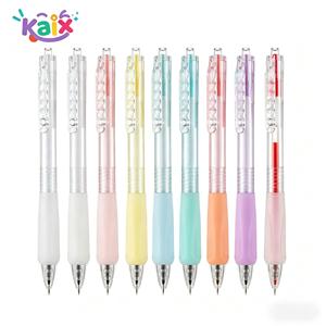ชุดปากกาเจล KAIX Aesthetic ST Nib ขนาด 0.5 มม. หมึกแห้งเร็ว สีดำ พร้อมด้ามจับยางนุ่ม เหมาะสำหรับการเรียนและการทำงานในสำนักงาน  เป็นไอเดียของขวัญ - Product Image 2