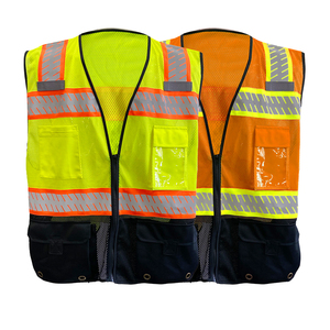Gilet de sécurité haute visibilité certifié ANSI Classe 2, <span class=keywords><strong>prix</strong></span> d'usine, pour le travail et la circulation - Product Image 1