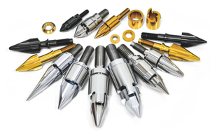 Vít cho nhựa tên lửa tùy chỉnh máy phun đầu screwtip Bộ DC53 cao ăn mòn cao mặc cổ phiếu có sẵn PC POM - Product Image 5